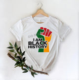 I Am Black History -DTF Transfer - DTF PROMO