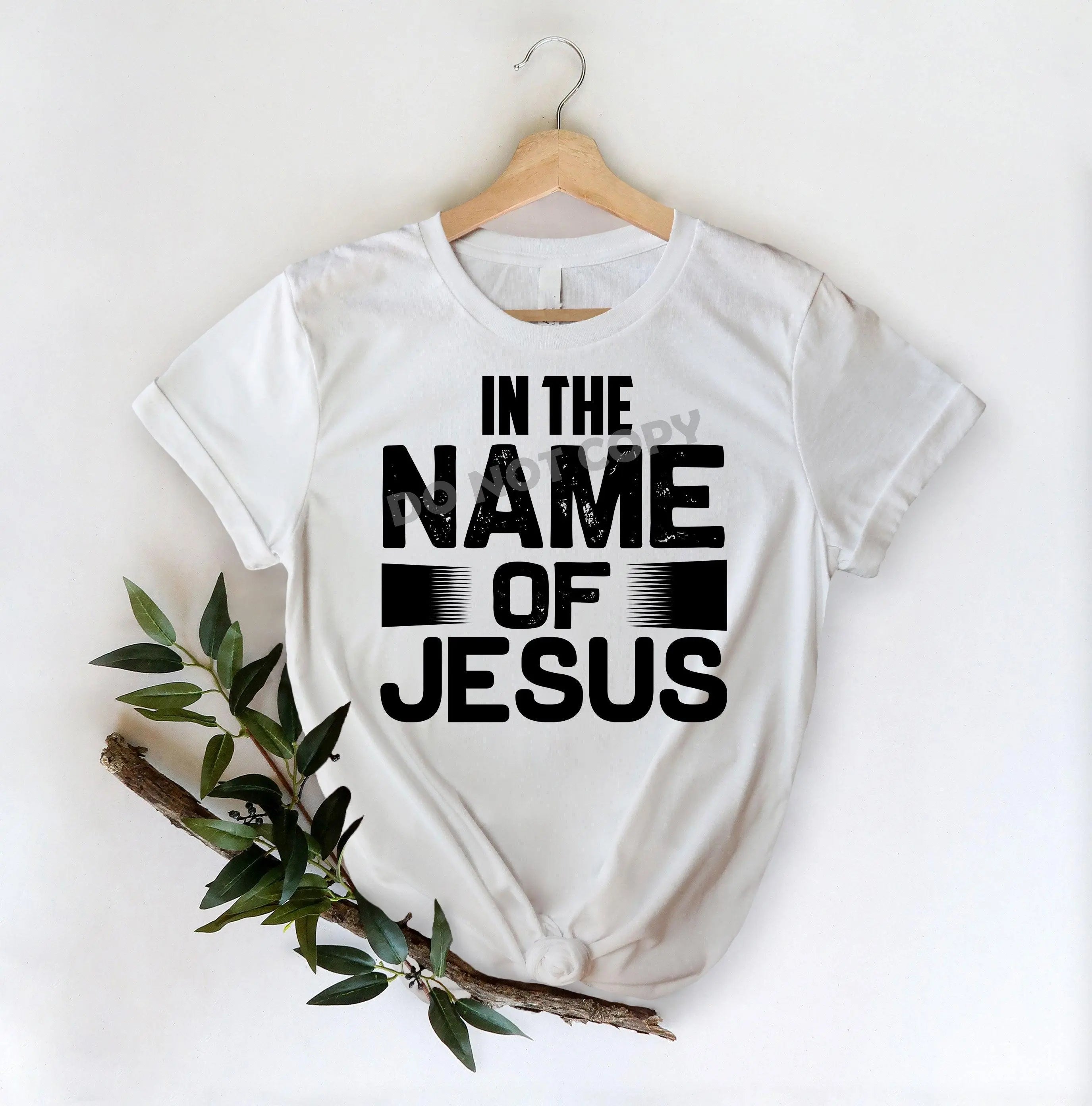In The Name Of Jesus -DTF Transfer - DTF PROMO