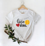 I Love My Softball Girls -DTF Transfer - DTF PROMO