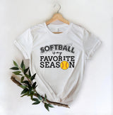 Softball Is My Favorite Season - DTF Transfer - DTF PROMO