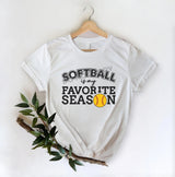 Softball Is My Favorite Season -DTF Transfer - DTF PROMO