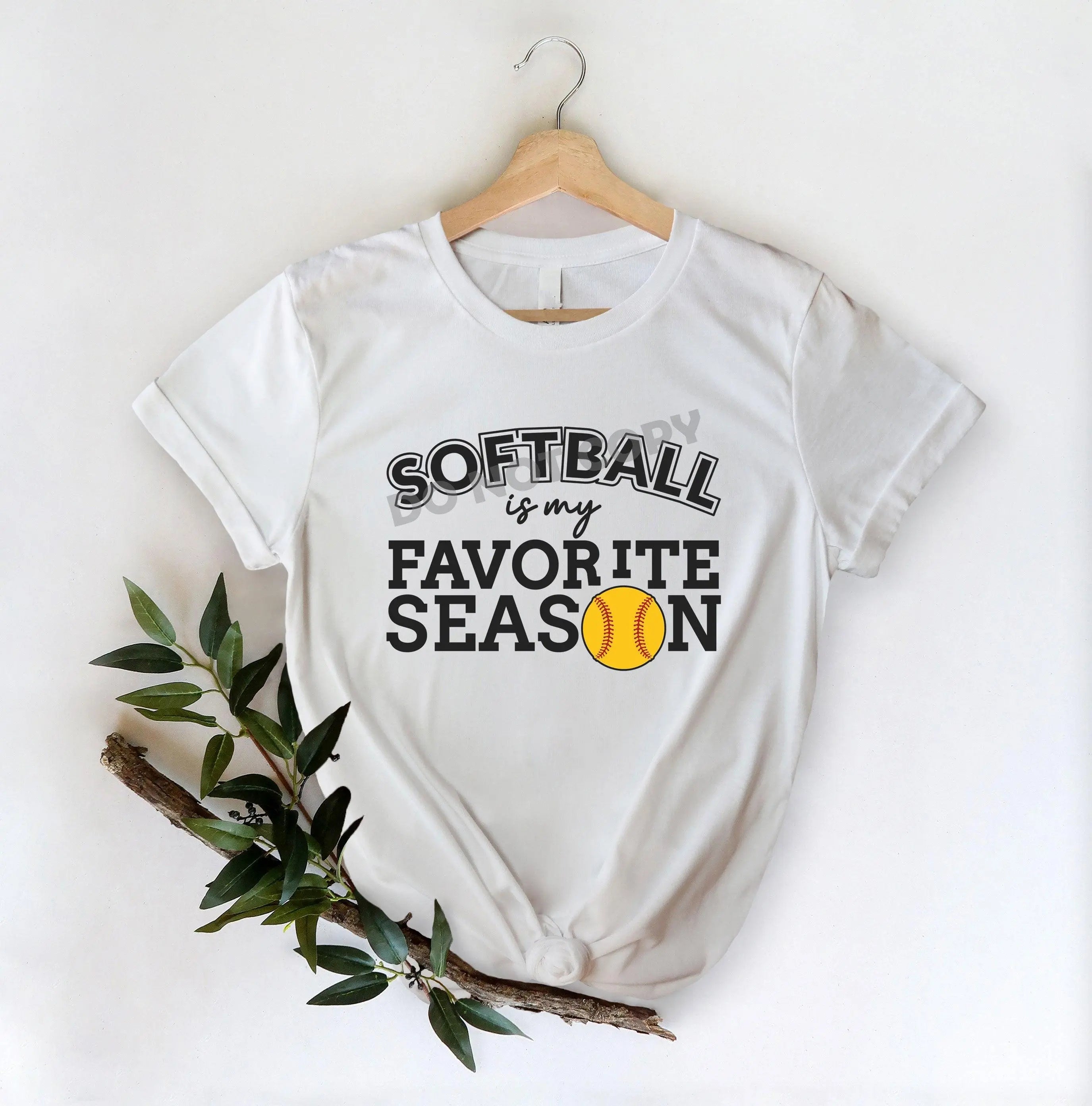 Softball Is My Favorite Season -DTF Transfer - DTF PROMO