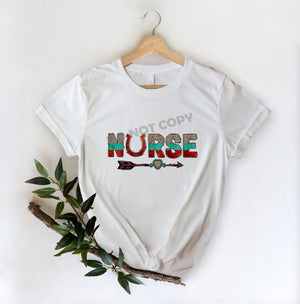 Nurse Leopard Font - DTF Transfer - DTF PROMO