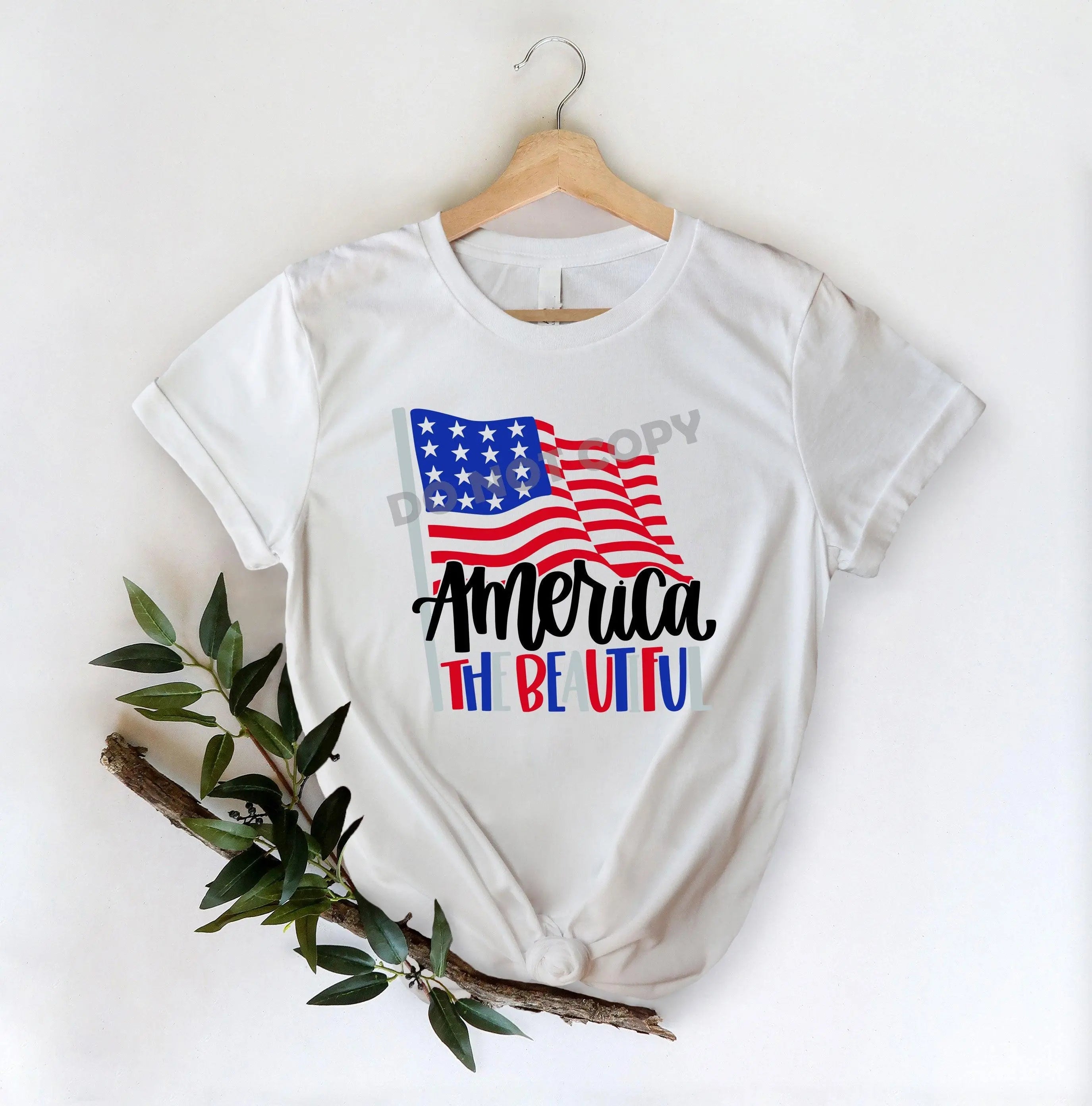 America The Beautiful -DTF Transfer - DTF PROMO