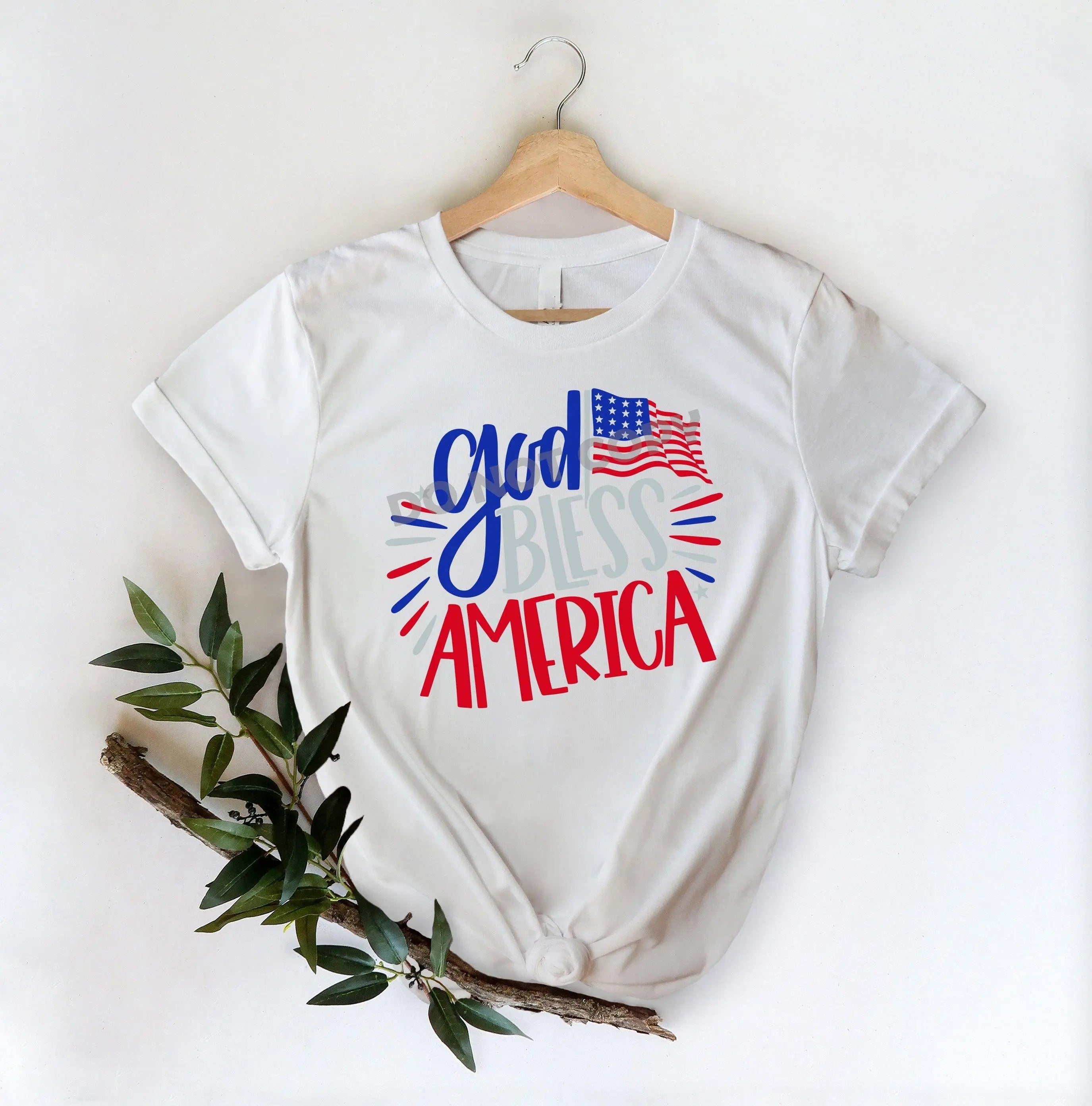 God Bless America -DTF Transfer - DTF PROMO