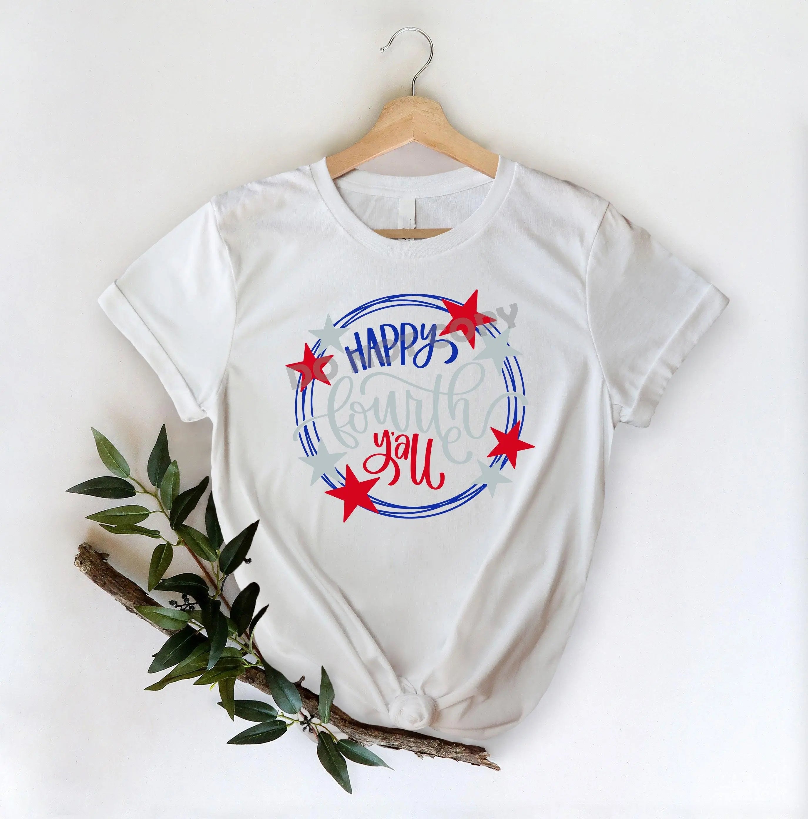 Happy Fourth Y'all -DTF Transfer - DTF PROMO