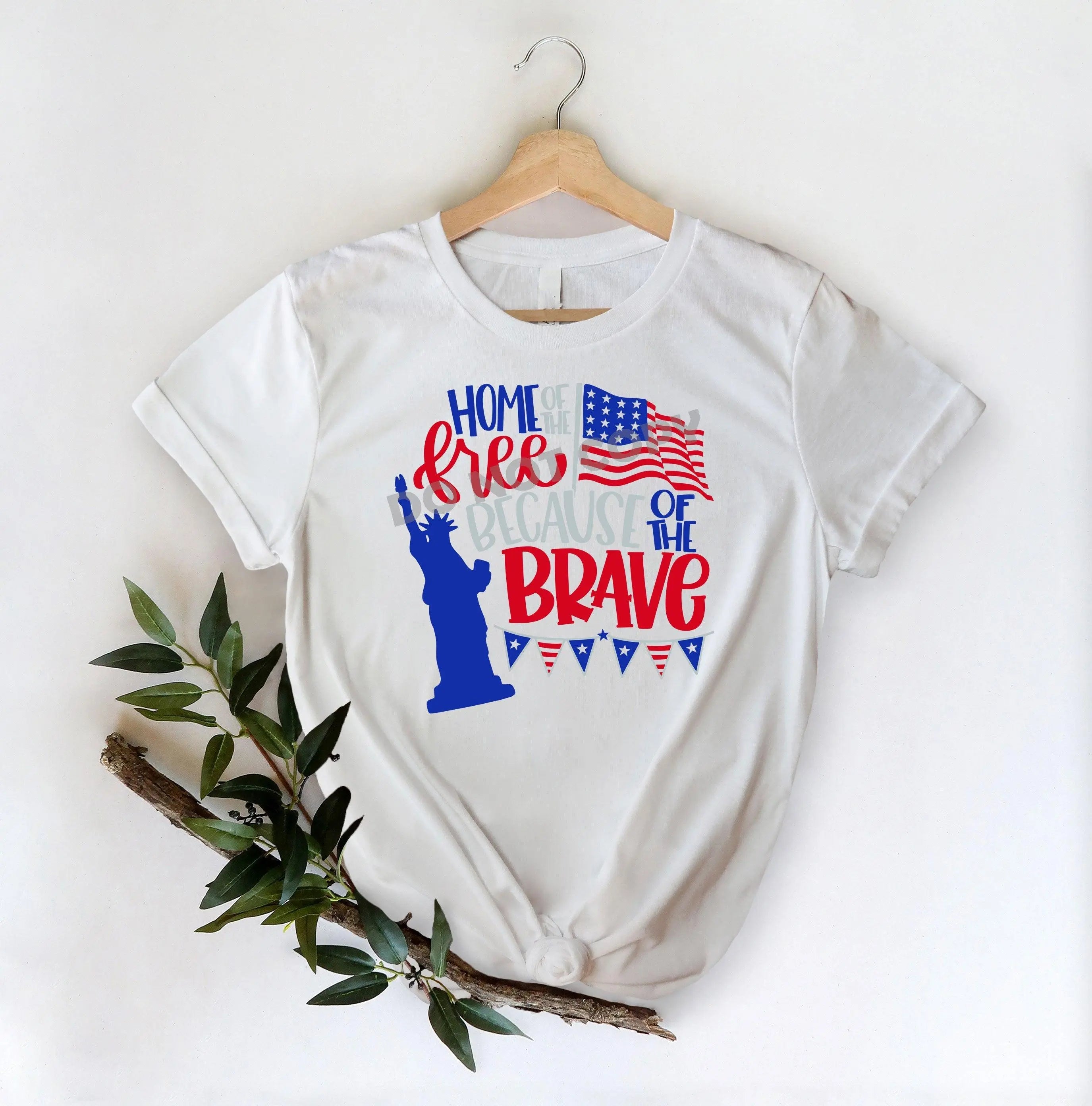 Home Of The Free Because Of The Brave -DTF Transfer - DTF PROMO