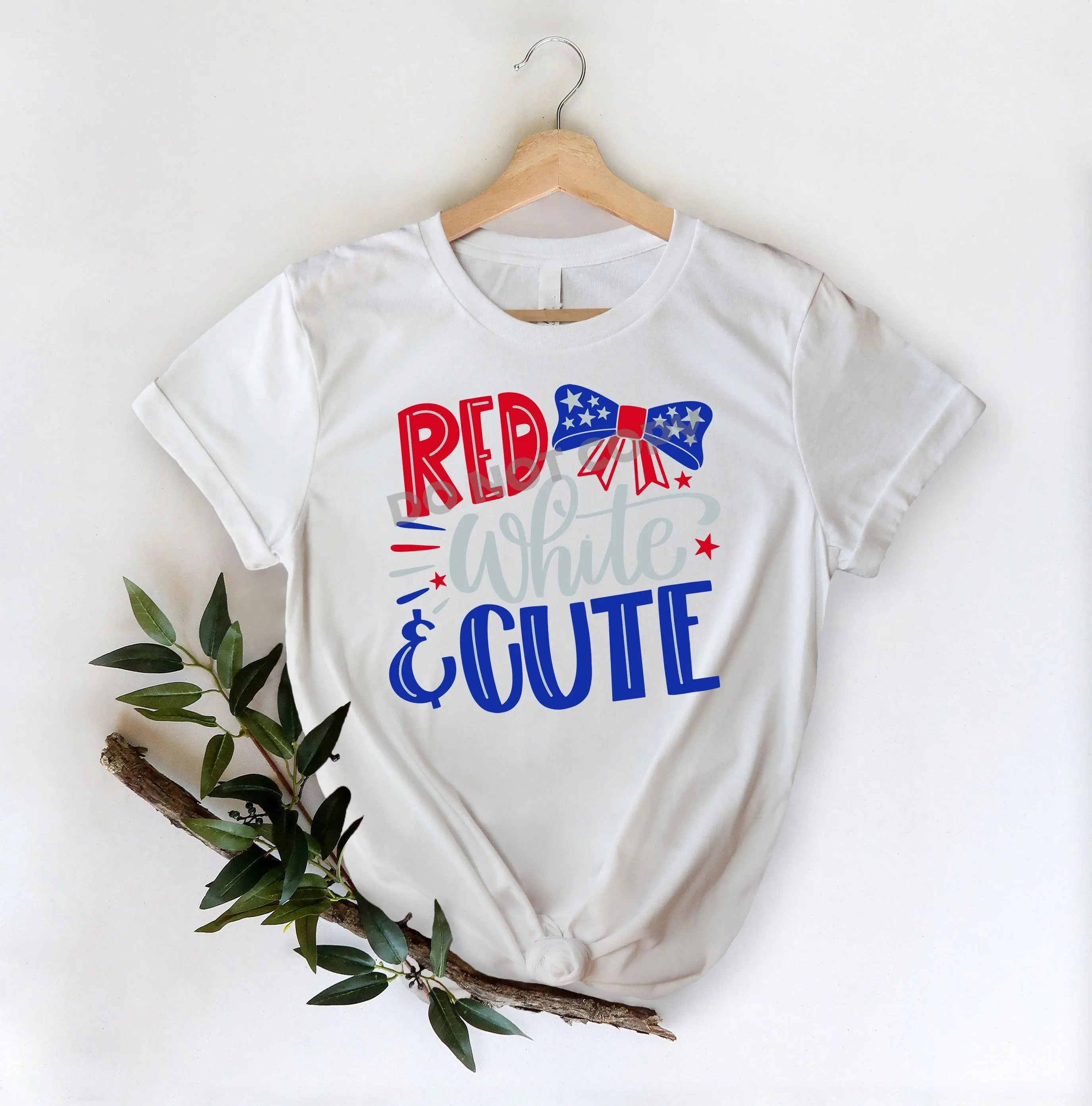 Red White Cute -DTF Transfer - DTF PROMO