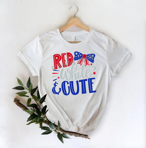 Red White Cute -DTF Transfer - DTF PROMO