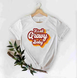 Thanksgiving It's All Gravy Baby -DTF Transfer - DTF PROMO