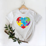 Autism Heart Puzzle - DTF Transfer - DTF PROMO