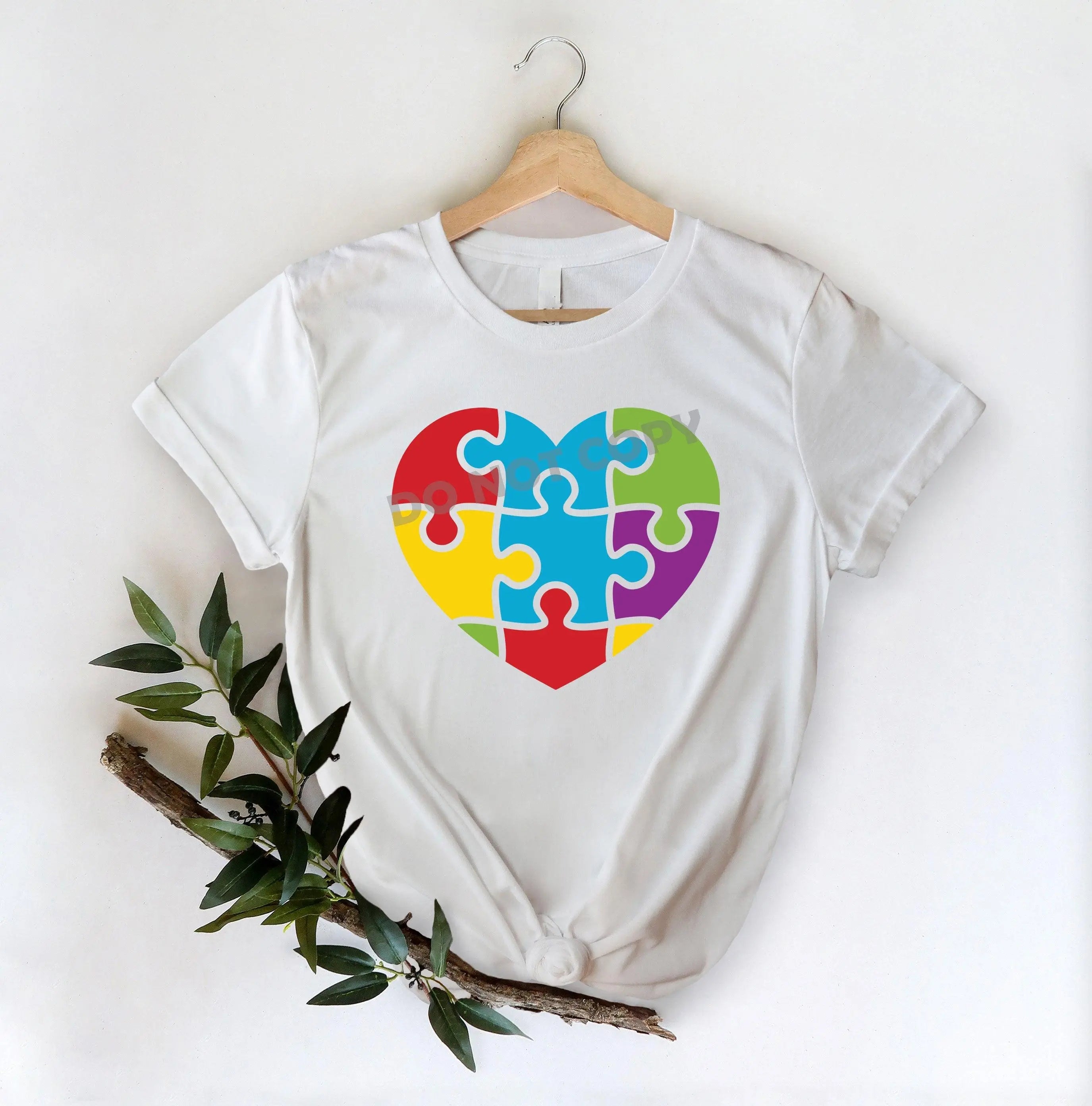 Autism Heart Puzzle - DTF Transfer - DTF PROMO