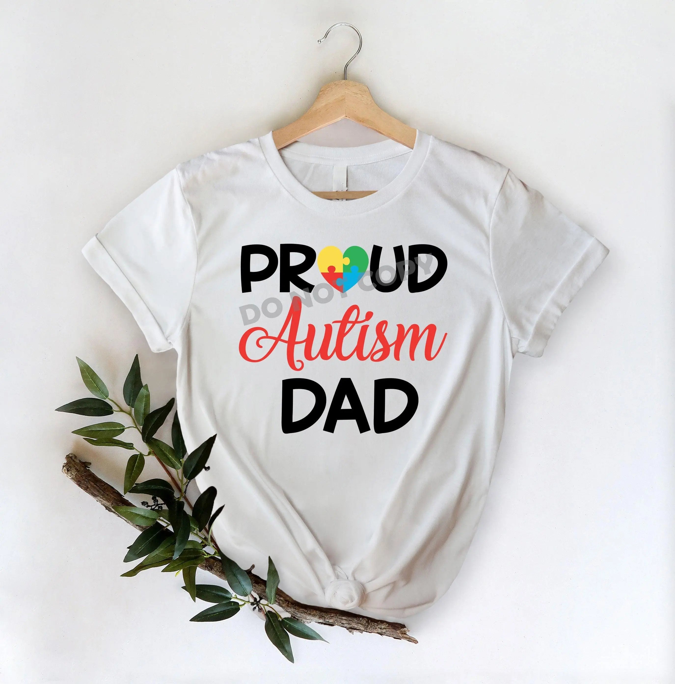 Proud Autism Dad - DTF Transfer - DTF PROMO