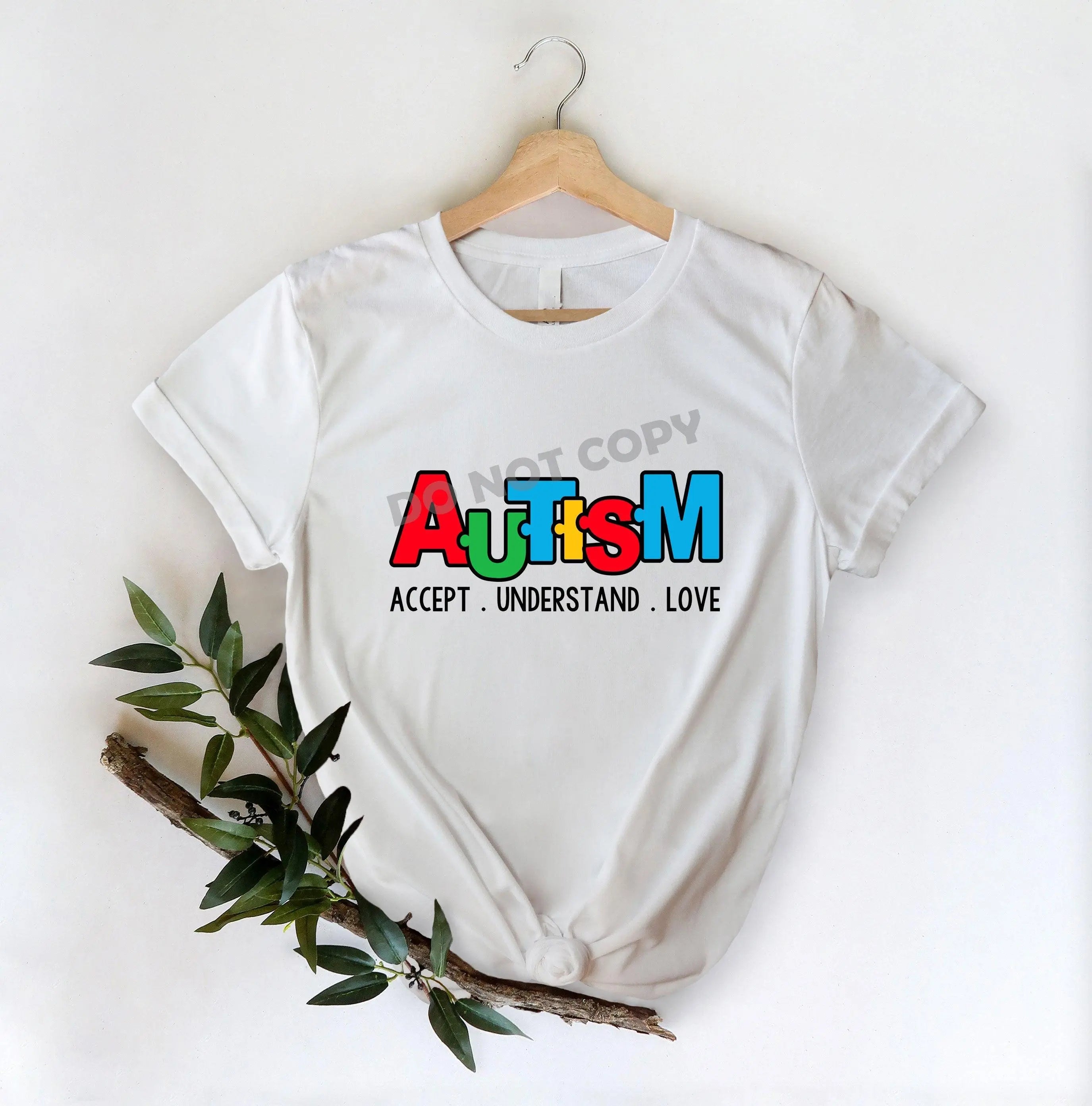 Autism Accept Understand Love - DTF Transfer - DTF PROMO