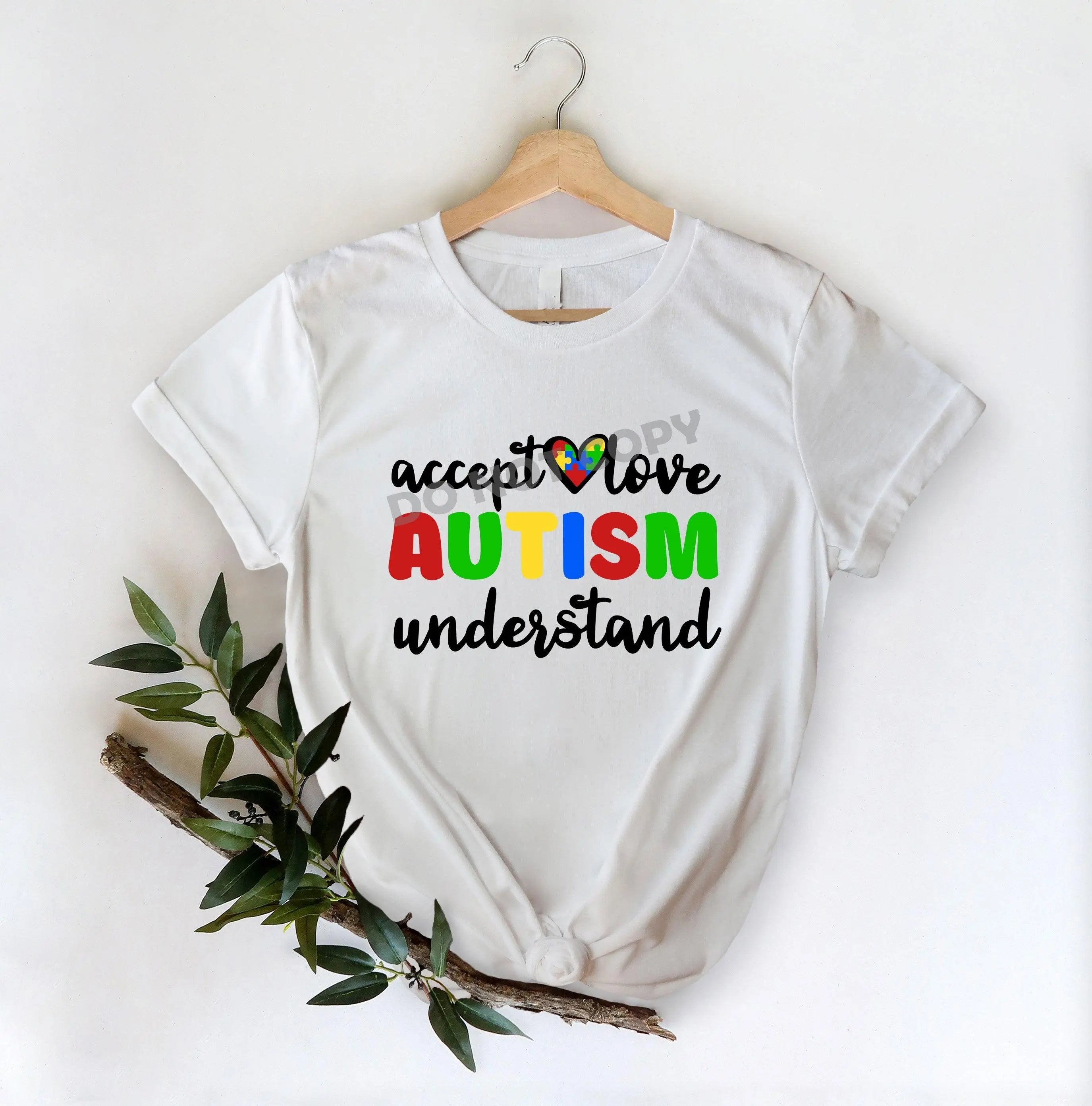 Accept Love Autism Understand - DTF Transfer - DTF PROMO