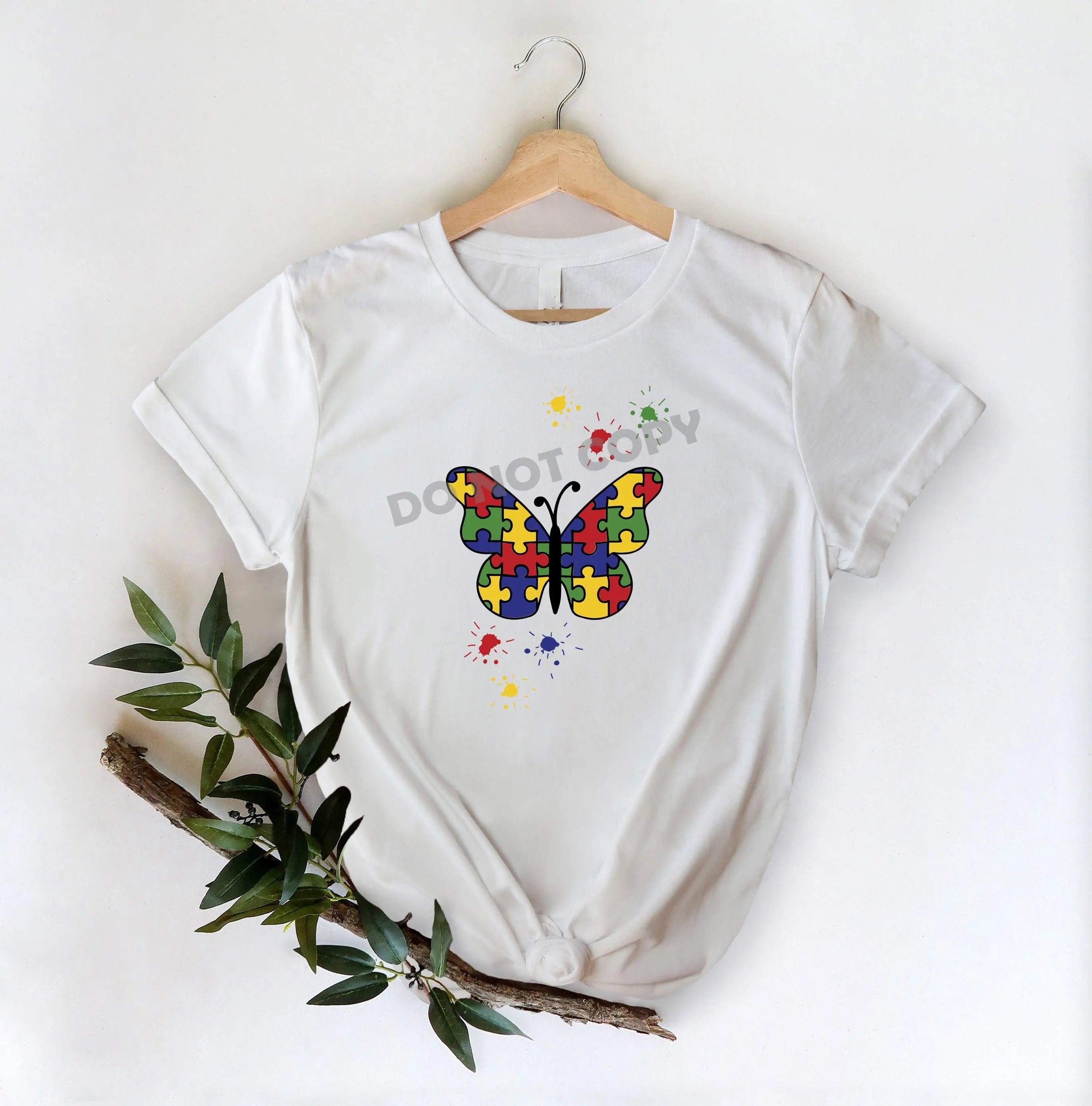 Autism Butterfly - DTF Transfer - DTF PROMO