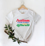 Autism Is Seeing The World A Little Different - DTF Transfer - DTF PROMO