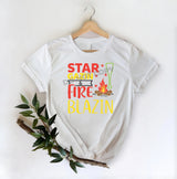 Star Gazin & Fire Blazin -DTF Transfer - DTF PROMO