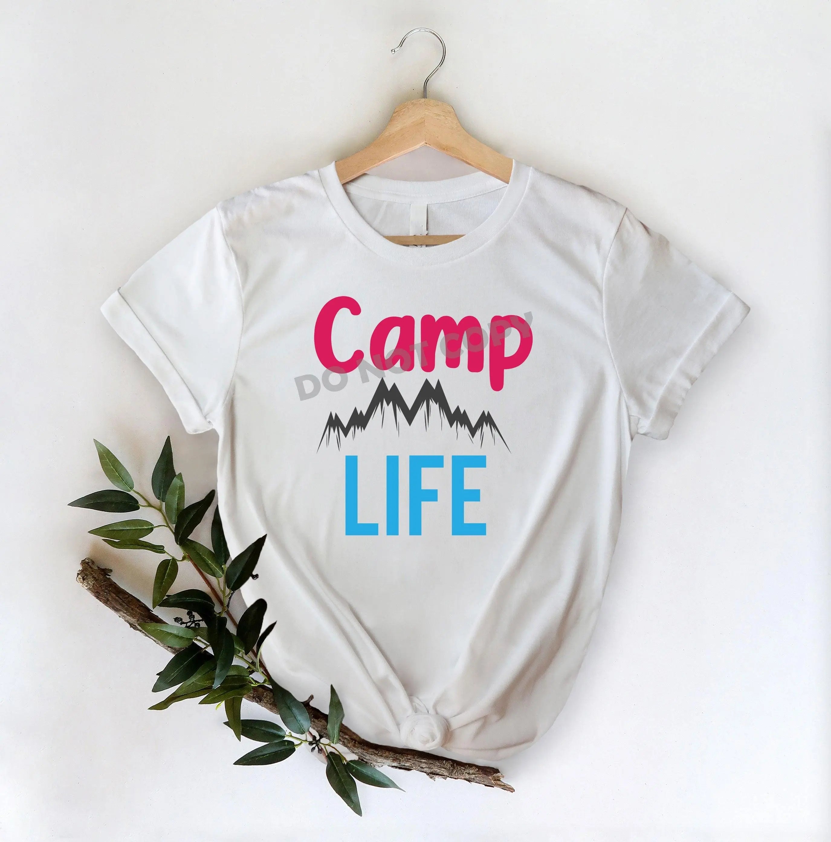 Camp Life Mountain - DTF Transfer - DTF PROMO