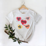 Valentines day Words Heart-DTF Transfer - DTF PROMO