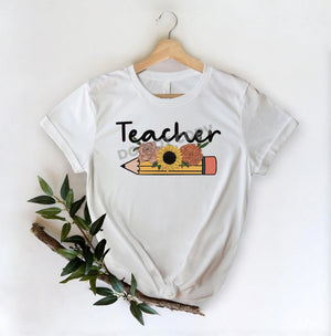 Teacher Pencil -DTF Transfer - DTF PROMO
