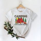 Camping Is My Happy Place - DTF Transfer - DTF PROMO