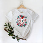 Vintage Merry Christmas -DTF Transfer - DTF PROMO