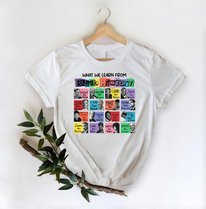 What We Learn From Black History - DTF PROMO